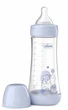 Butelka do karmienia Chicco Perfect 5 ze smoczkiem silikonowym 4+ miesięcy 300 ml Niebieska (8058664181049) - obraz 2