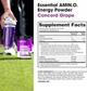 Аминокислота Optimum Nutrition Amino Energy 270 г Concord Grape / тёмный виноград (USA) - изображение 2