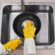 Рукавички для прибирання розмір S IKEA RINNIG яскраво-жовті/кремові 705.658.54 - зображення 2
