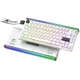 Ігрова Клавіатура ATTACK SHARK R85 HE White Магнітні світчі. Дротова, Кастомний lightbox, 8000Hz/s. RGB Підсвічування, Switch 0.005mm. Rapid Trigger - зображення 1