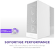 Корпус для ПК, NZXT H7 Flow Mid-Tower ATX Airflow PC Case - White - изображение 3