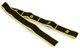 Еспандер з петлями для розтяжки PowerPlay PP_4311 Fitness Band Жовта (88*4см.) 5291630 - изображение 3