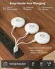 Набір акумуляторних RGB LED-ламп Puck із пультом ДК (3 шт., 1500 мА·год) — бездротові точкові світильники на липучці - зображення 7