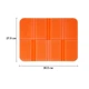 Туристический складной коврик сидушка Lesko BB16 38,5*27,5*0,8 см Orange каремат для кемпинга - зображення 6