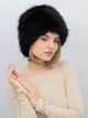 Шапка женская Malisa Каміла 2015-2-02 56-59 Черная - изображение 4