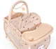 Багатофункціональне ліжечко для ляльок Bayer Design Multi Bed Beige and Flowers 62824AA (4003336628241) - зображення 3