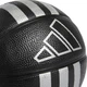 Piłka do koszykówki Adidas 3-Stripes Rubber Mini Czarna (4065429199403) - obraz 3