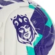 Piłka nożna Adidas Queens League Mini Biało-fioletowo-zielona (4068818515204) - obraz 3