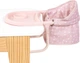 Krzesło do karmienia lalek Bayer Design Table Set Soft Pink 65911AA (4003336659115) - obraz 2