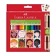 Олівці кольорові Faber-Castell Children of the World 24 кольору тригранні + 3 двосторонніх круглих 511515 (32332) - зображення 1