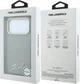 Etui do smartfona Apple iPhone 18 Pro/iPhone 17 Pro Karl Lagerfeld Saffiano Small Script Metal Logo MagSafe Beige (3666339658885) - obraz 8