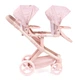 Візочок для ляльок Bayer Design Xeo Twin Pink 26711AA (4003336267112) - зображення 3
