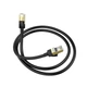 Інтернет кабель (Патч-корд) HOCO US02 Level pure copper gigabit ethernet cable 1Gbps 1m Black - зображення 4
