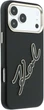Etui do smartfona Apple iPhone 18 Pro Max/iPhone 17 Pro Max Karl Lagerfeld Smooth Big Resin Signature Logo Black (3666339660413) - obraz 4