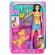Lalka Mattel Barbie Pets Na wrotkach z pieskiem na smyczy JMJ45 (0194735378128) - obraz 1
