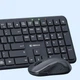 Клавиатура и мышь Remax BT-07 Minimalist, Черный - 780774 - изображение 2