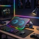 Podstawka Wozinsky WDCX-A26 NitroCool RGB chłodząca gamingowa pod laptopa Black (5907769387722) - obraz 9