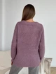 Свитер цвет сиреневый размер S FI_011563 - изображение 3
