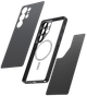 Etui na smartfon Samsung Galaxy S25 Ultra Pitaka PinButton Case Plain 600D Black/Grey (PBS2501U) (749355417438) - obraz 2