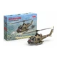 Збірна модель ICM - ударний гелікоптер США UH-1C Huey Gunship - масштаб 1:48 (48293) - зображення 1