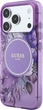 Чохол для смартфона Apple iPhone 18 Pro Max/iPhone 17 Pro Max Guess IML Flowers Pearl Strap MagSafe Purple (3666339681272) - зображення 2