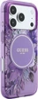 Чохол для смартфона Apple iPhone 18 Pro Max/iPhone 17 Pro Max Guess IML Flowers Pearl Strap MagSafe Purple (3666339681272) - зображення 3