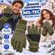 Зимние перчатки Mil-Tec Thinsulate 12530001 унисекс утепленные с усиленной ладонью и регулируемой манжетой Olive размер L - изображение 1