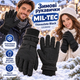 Перчатки зимние Mil-Tec Thinsulate 12530002 утепленные унисекс, усиленные ладони, регулируемые манжеты, черные Black, L - изображение 1