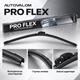 Бескаркасные дворники Autovalom ProFlex для Citroen DS3 2009–2015 600+400 мм Bayonet 9x4 мм 2 шт - изображение 10
