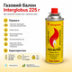 Газовий балон універсальний Interglobus бутан 225g - зображення 2
