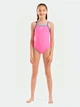 Детский слитный купальник для бассейна для девочки Arena Swimsuit Light Drop Solid 005919-988 110 см Розовый (3468337726029) - изображение 3