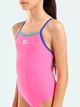 Детский слитный купальник для бассейна для девочки Arena Swimsuit Light Drop Solid 005919-988 110 см Розовый (3468337726029) - изображение 4