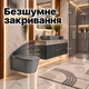 Смарт унитаз биде с сушкой и пультом подвесной умный унитаз с подогревом сиденья Smart унитаз графитовый с LED-дисплеем Asans G58 - изображение 6
