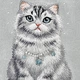 Чохол для смартфона Apple iPhone 18 Pro Max/iPhone 17 Pro Max Nimmy Lucky Fashion Cat MagSafe Grey (6980002140772) - зображення 6
