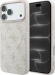 Чохол для смартфона Apple iPhone 18 Pro/iPhone 17 Pro Guess Embossed 4G Ring Classic MagSafe Pink (3666339680015) - зображення 1