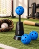 Бейсбольний тренажер для відпрацювання ударів Bandit Sports Tee Popper чориний із синім - зображення 8