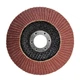 Диск шлифовальный лепестковый INTERTOOL BT-0112 115 x 22 мм зерно K120 - изображение 2