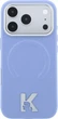 Чохол для смартфона Apple iPhone 18 Pro/iPhone 17 Pro Karl Lagerfeld Grained Embossed Ring & Kameo Logo MagSafe Light Blue (3666339650490) - зображення 2