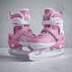 Коньки раздвижные ледовые розовые SP-Sport 7677 размер 38-42 Pink-White - изображение 8