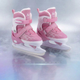 Коньки раздвижные ледовые розовые SP-Sport 7677 размер 38-42 Pink-White - изображение 6