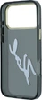 Чохол для смартфона Apple iPhone 18 Pro/iPhone 17 Pro Karl Lagerfeld IML Big Signature Resin Metal Frame Black (3666339662004) - зображення 7