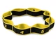 Еспандер з петлями для розтяжки PowerPlay PP_4311 Fitness Band Жовта (88*4см.) - изображение 1
