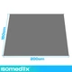 Утяжеленное одеяло Isomedix 200x150 см 6 кг Gray (5900779966758) - изображение 3