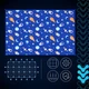 Утяжеленное одеяло Isomedix 100x150 см 3 кг Blue (5900779965836) - изображение 14