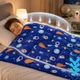 Утяжеленное одеяло Isomedix 100x150 см 3 кг Blue (5900779965836) - изображение 15