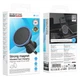 Автотримач для телефона BOROFONE BH224 Flash magnetic wireless fast charging car holder (air outlet) Black - зображення 2
