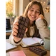 Сквиши Шоколадка Chocolate Bar Squishy 16 см ароматная антистрессовая игрушка в виде плитки шоколада (0210) - изображение 4