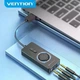 Внешняя звуковая карта Vention CDR USB-A — 3 × 3.5 мм с регулятором громкости, 0.15 м, Black (CDRBB) - изображение 2