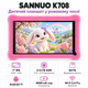 Дитячий планшет Sannuo K708 3+5/64Gb Android 11 4000 mAh Pink - изображение 1