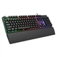 Комплект клавиатура + мышь Rampage Fortuna игровой с ковриком 12800 DPI Black (8680096148873) - изображение 2